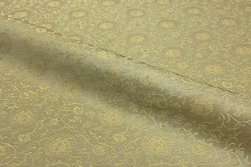 貴船 緞子 鳳凰唐草緞子
