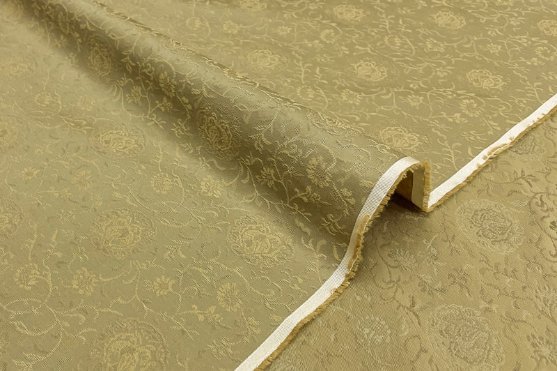 貴船 緞子 鳳凰唐草緞子