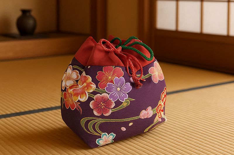 京都ゆうび　新品未使用　和装かばん　霞錦　本金箔　友禅　礼装　和服　２ウェイ きもの 和 桝屋高尾 和装バッグ フォーマル ねん金綴錦 「金