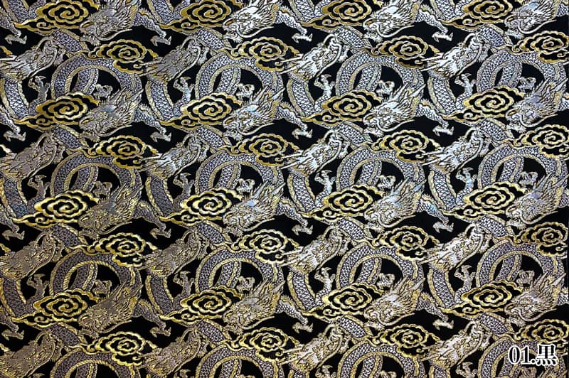 金襴織物 雲龍・小（全2色）