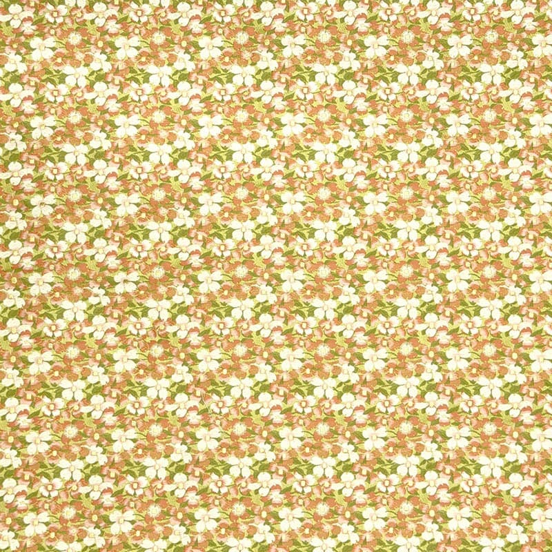 金襴織物 花水木文（全2色） 全体像