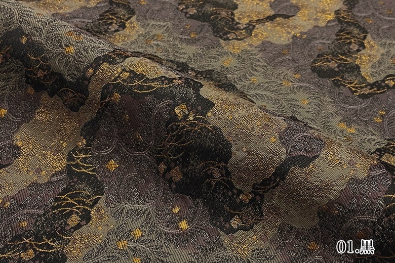 京都西陣織・金襴生地 道長蔓文（全2色）