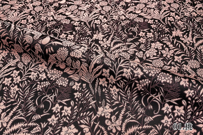 金襴生地 京都 西陣織 果樹文(全5色)