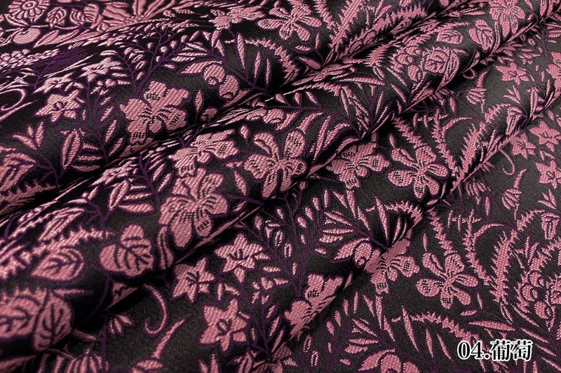 金襴生地 京都 西陣織 果樹文(全5色)