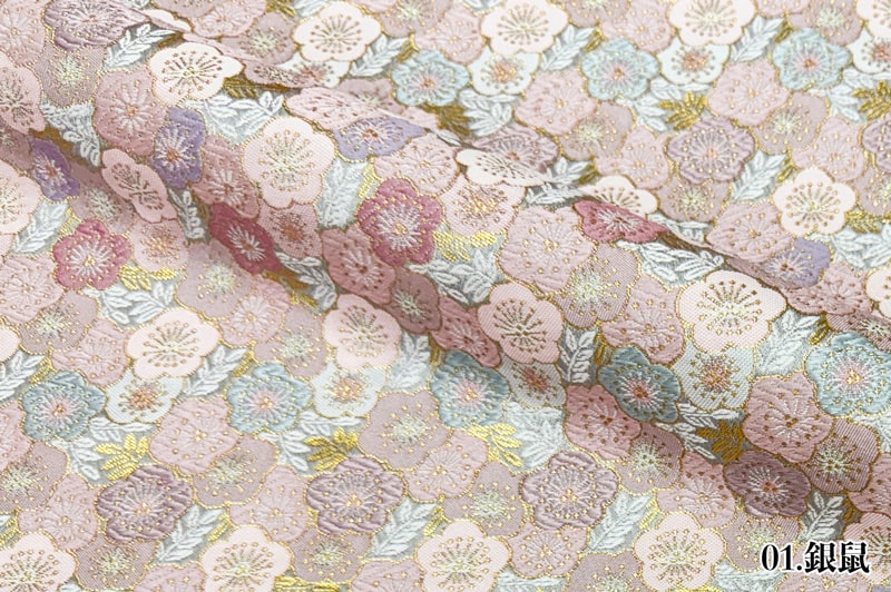 金襴織物 春梅文(全3色)