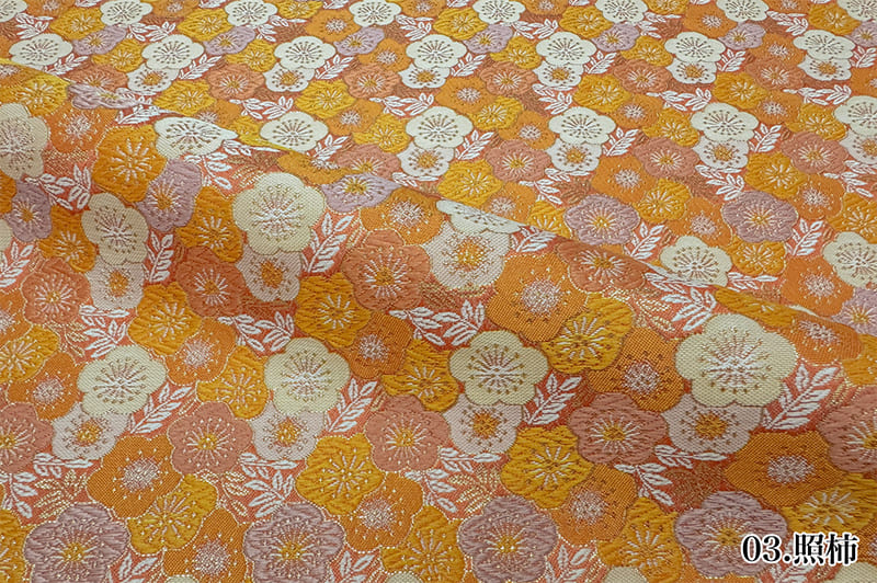 金襴織物 春梅文(全3色)