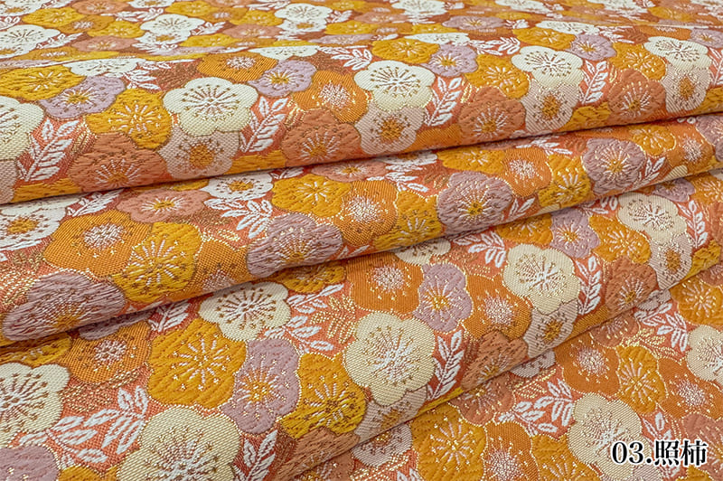 金襴織物 春梅文(全3色)