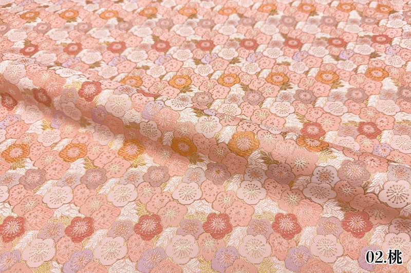 金襴織物 春梅文(全3色)