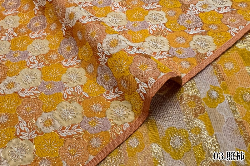 金襴織物 春梅文(全3色)