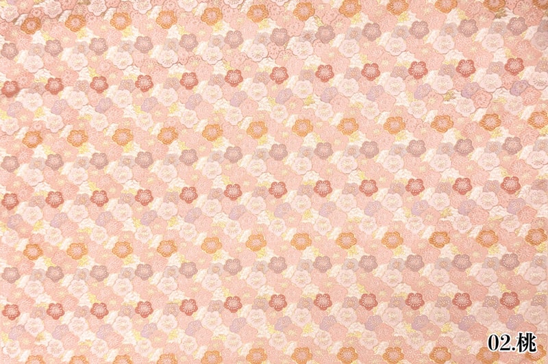 金襴織物 春梅文(全3色)
