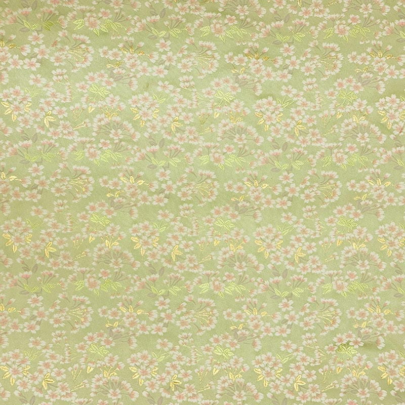 金襴織物 優桜流麗文（全2色） 全体像