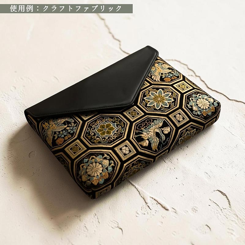 金襴織物 鳥に菊桐蜀江文（全3色）  作品例