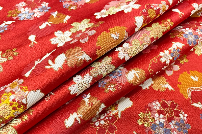 金襴生地通販 兎柄の和柄生地販売なら都香庵