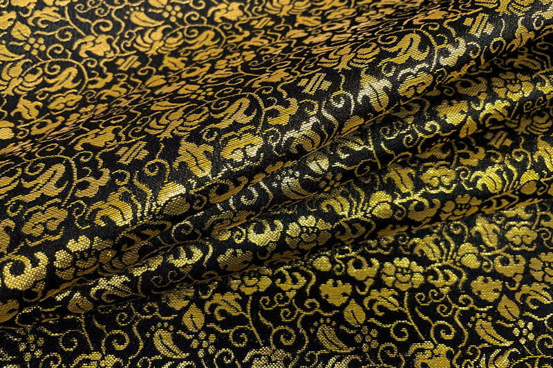 金襴織物 大黒屋金襴（黒地）