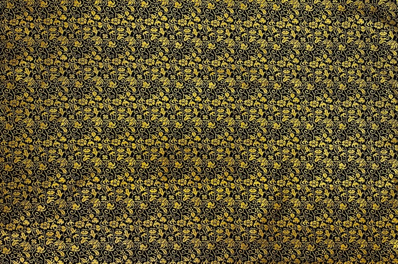 金襴織物 大黒屋金襴（黒地）