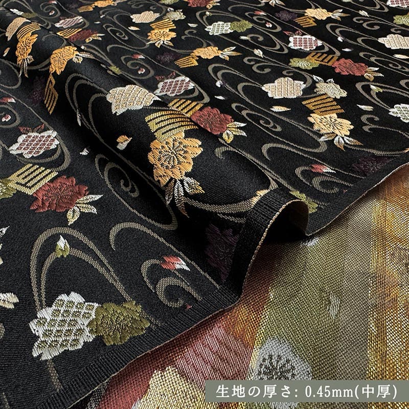 金襴織物 源氏香に櫻（全2色） 