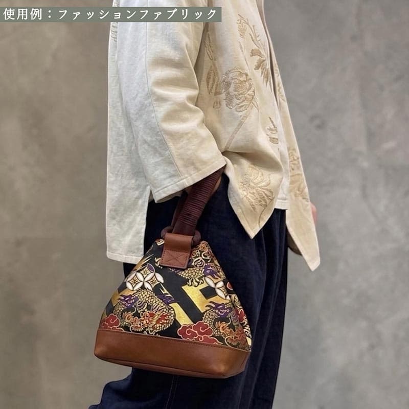 金襴織物 菱龍に稲妻（全2色）  作品例