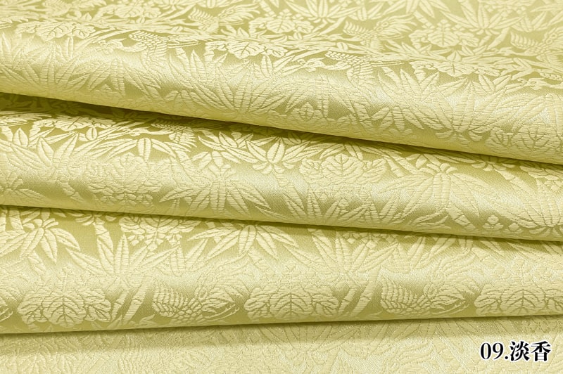 金襴織物 桐竹鳳凰文