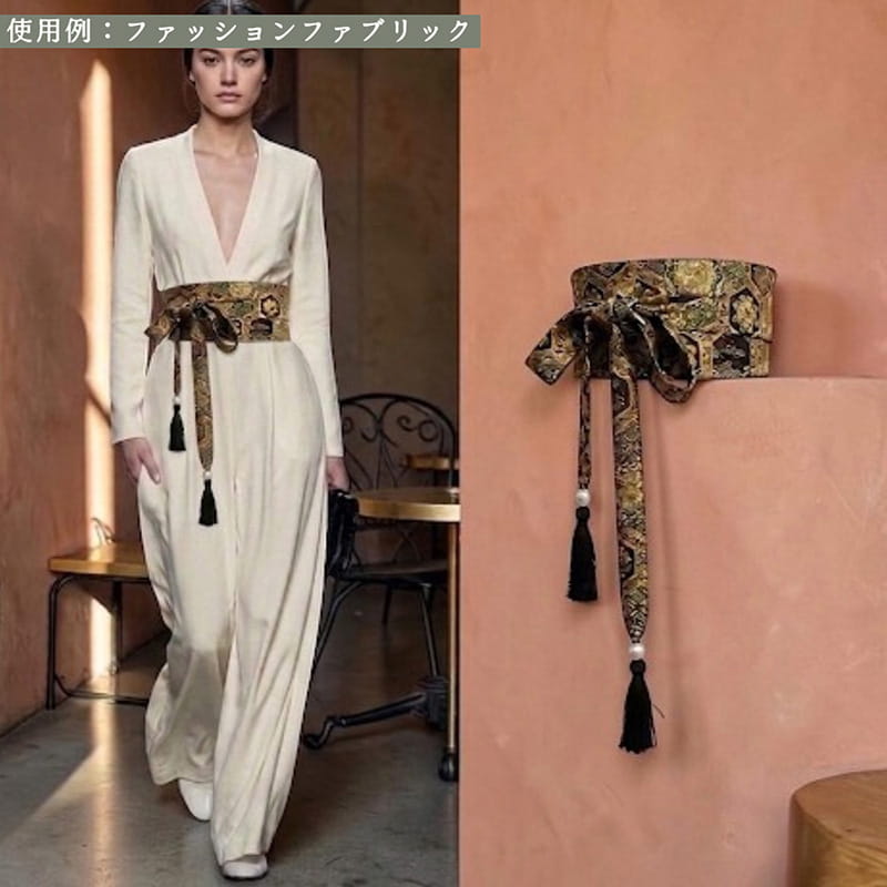 金襴織物 毘沙門亀甲繋ぎ 使用イメージ