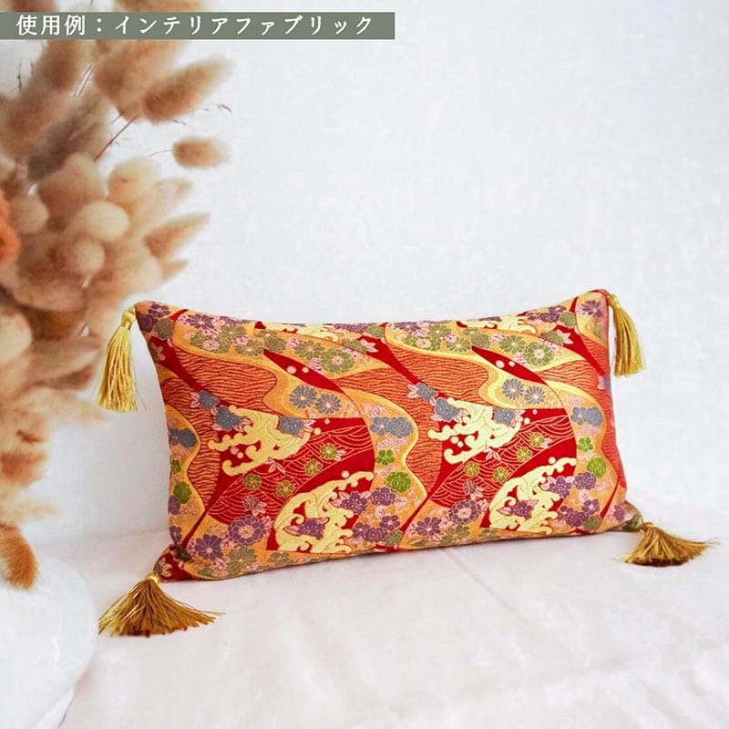 金襴織物 道長流しに荒磯（全2色）  作品例