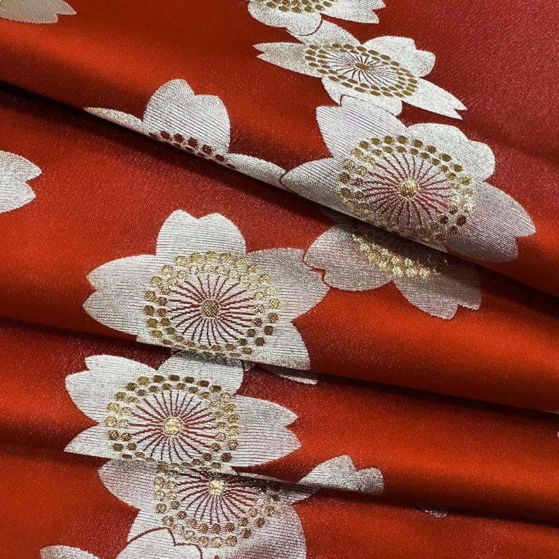 金襴織物 金襴大桜（全2色）  柄の出方2色目