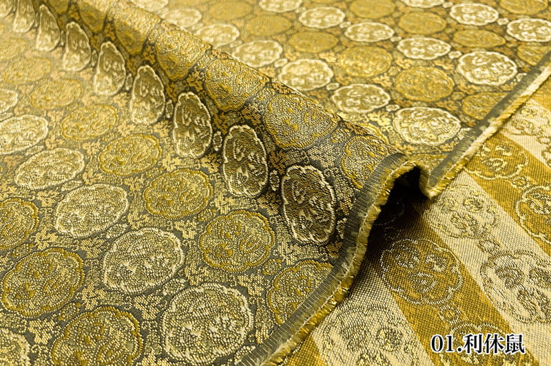 金襴織物 瓜文 (全2色) 