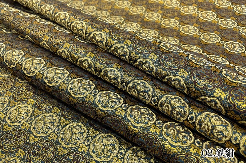 金襴織物 瓜文 (全2色) 