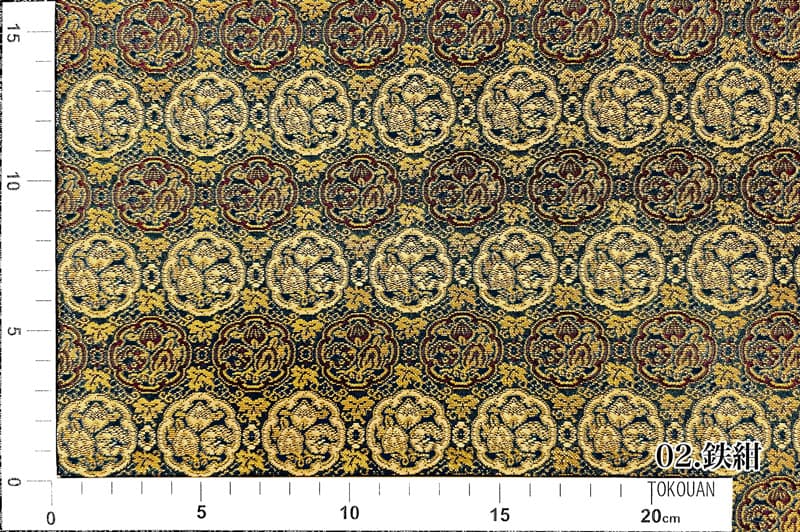 金襴織物 瓜文 (全2色) 