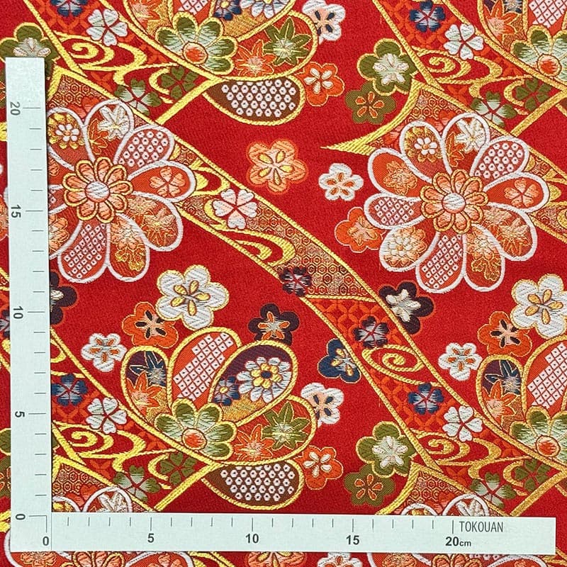 金襴織物 華文に流水のし文（全2色）  定規
