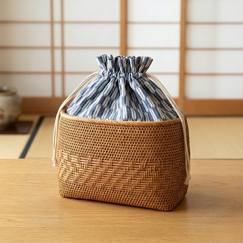 本麻 生地 矢絣(全4色)