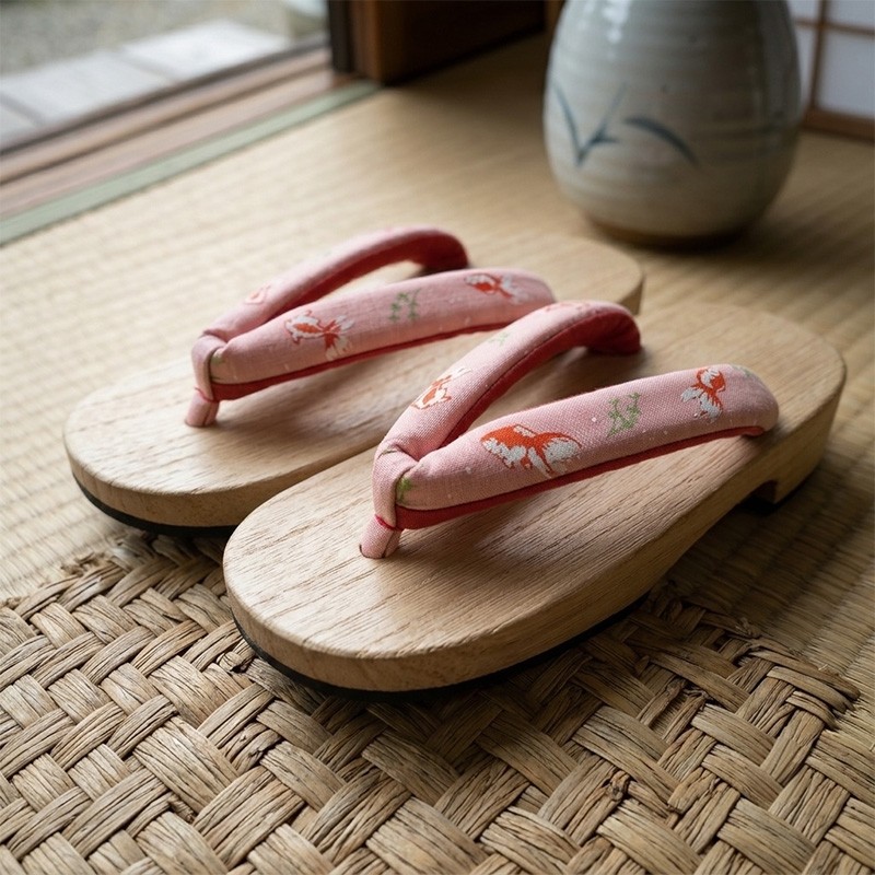 本麻 生地 金魚(全4色)